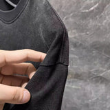 CHH Chrome Heart T Shirts Croix Cross Color Leather Printed Short Sleeve T-Shirt