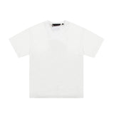 Fog Essentials T Shirts Spring/Summer FOG Season 9 Double Line Flocking Letter V-Neck Short Sleeves
