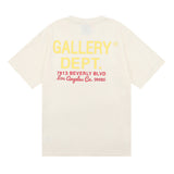Gallery Dept T Shirts Cotton Male and Female Couple Short Sleeve T-shirt