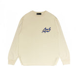 Purple Brand Long Sleeve T-Shirt Fashion Loose Long Sleeve Top