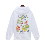Casablanca Hoodie Summer Loose Cotton Sweater
