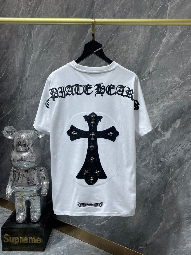 Chh Chrome Hearts T-Shirts Summer Short Sleeve T-Shirts