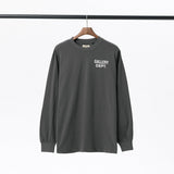 Gallery Dept T Shitrs Vintage Letter Print round Neck Long Sleeve T-shirt