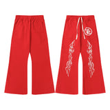 Hellstar Outfit: Hoodie/Sweatpants (Separate Purchase Options) Sweater Drawstring Loose