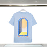 Casablanca T Shirts Rainbow Gate Alphabet