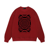 Purple Brand Sweatshirt Loose Crew Neck Sweater