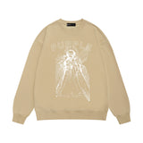 Purple Brand Sweatshirt Loose Crew Neck Sweater
