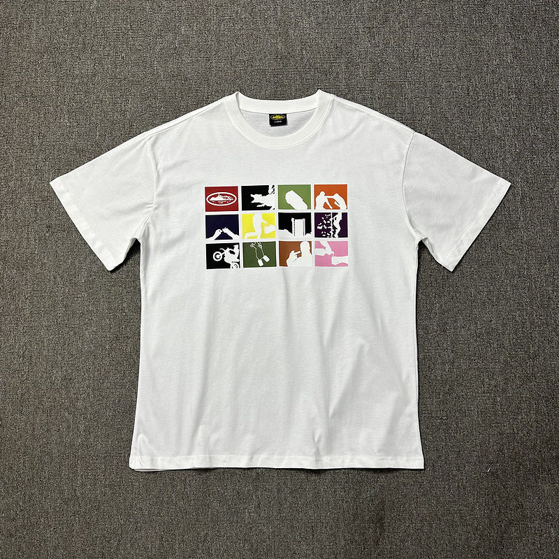 Corteiz T Shirt Crew Neck Casual Loose Half Sleeve