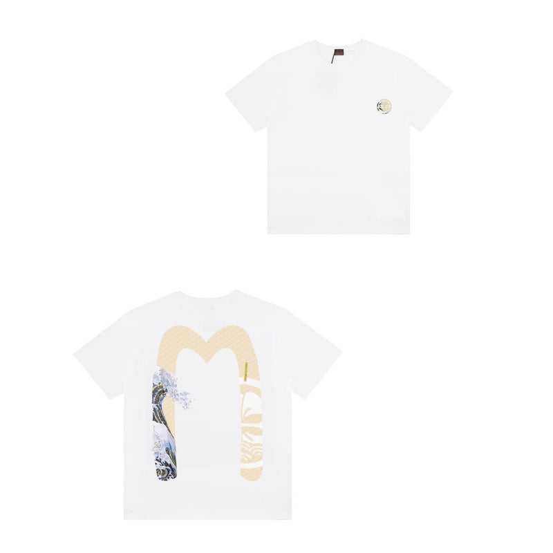 Evisu T Shirts Casual Versatile Unisex T Shirts