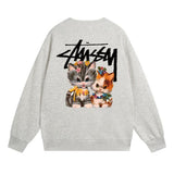 Stussy Sweatshirts Teen Long Sleeve Sweatshirts