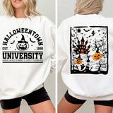 Vintage Halloweentown Est 1998 Sweatshirt Double Hoodies