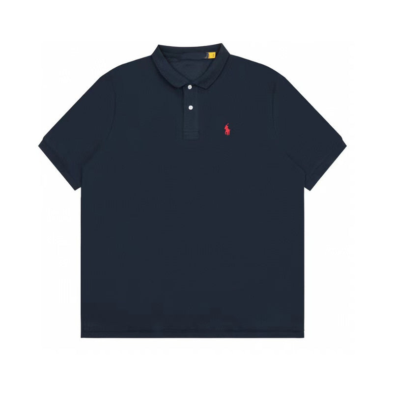 Ralph Lauren POLO shirt RL embroidered lapel POLO loose T-shirt
