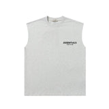 Fog Essentials tank summer FOG letter crew neck casual vest