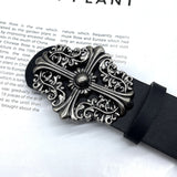 Chh Chrome Heart Belt Cross Hexagram Vine