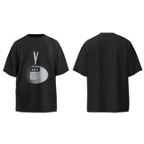 Men Vintage T-Shirts Epide Talk Pop-up Vintage Washed and Old Short Sleeve Casual T-Shirt