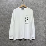 Purple Brand Long Sleeve T-Shirt Fashion Loose Long Sleeve Top