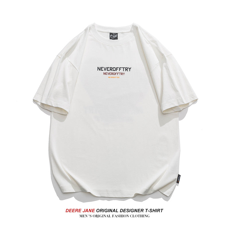 Men's T-Shirts Short-Sleeved T-shirt Men's Summer Half Sleeve Casual Loose