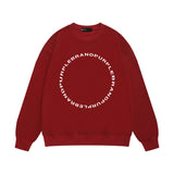 Purple Brand Sweatshirt Loose Crew Neck Sweater