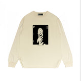 Purple Brand Long Sleeve T-Shirt Fashion Loose Long Sleeve Top