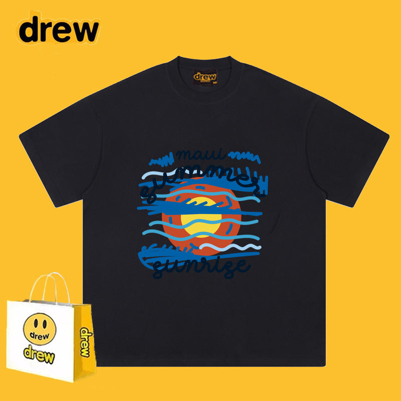 Drew T Shirts Face Graffiti Printing