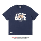 Men T-Shirts Summer Cotton Short Sleeve T-shirt Men American Style Loose