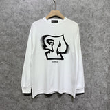 Purple Brand Long Sleeve T-Shirt Fashion Loose Long Sleeve Top