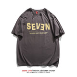 Men T-shirt Summer Cotton Short Sleeve T-shirt Men's Loose