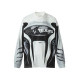 Men Long Sleeve Shirt Saint Michael Loose Long Sleeve Shirt