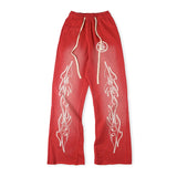 HS JacketsHS Hoodie & Pants Wash Old Vintage Men's and Women's Loose Casual Sweater Sweatpants