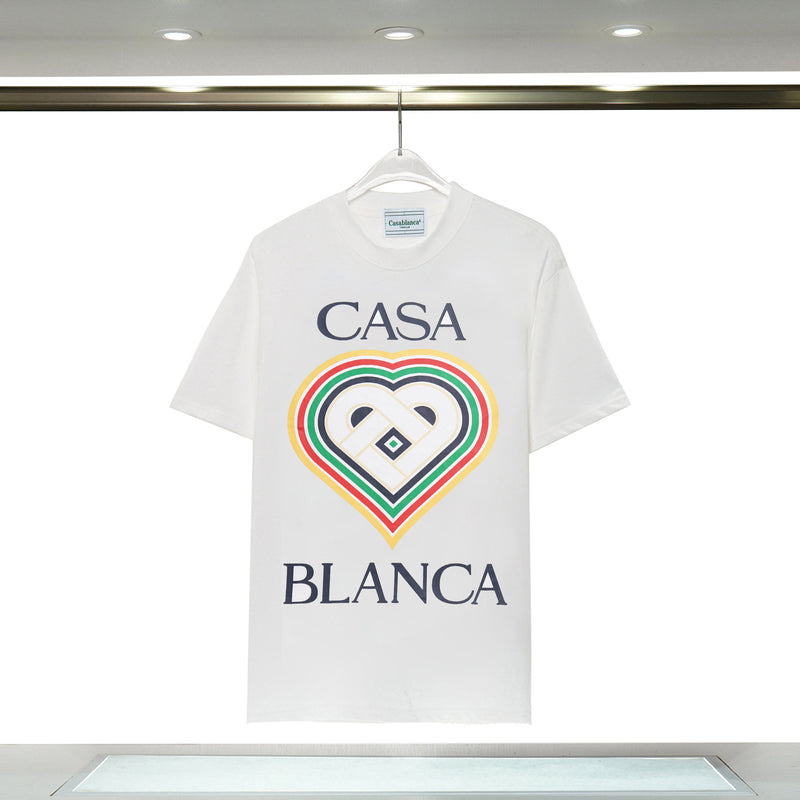 Casablanca T Shirts Rainbow Gate Alphabet