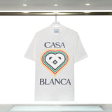 Casablanca T Shirts Rainbow Gate Alphabet