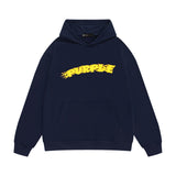 Purple Brand Hoodie Fashion Loose Hooded Sweater