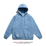 Men Cardigan Hoodie Spring Sweater Men's Spring and Autumn Loose Casual Jacket