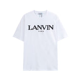 Gallery Dept T-Shirt Joint Letter Logo Embroidery Short Sleeve T-Shirt