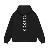 Purple Brand Hoodie Fashion Loose Hooded Sweater