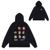 Evisu Hoodie print men and women