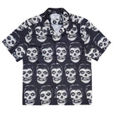 GUILTYPARTIES TIGER Shirts x WEIRDO DAVE Portfolio Skull Short Sleeve Shirts