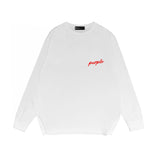 Purple Brand Long Sleeve T-Shirt Fashion Loose Long Sleeve Top
