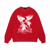 Purple Brand Sweatshirt Loose Crew Neck Sweater