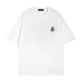 CHH Chrome Heart T Shirts Crowe T-Shirt Summer Short Sleeve Street Hip Hop