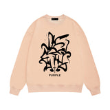 Purple Brand Sweatshirt Loose Crew Neck Sweater