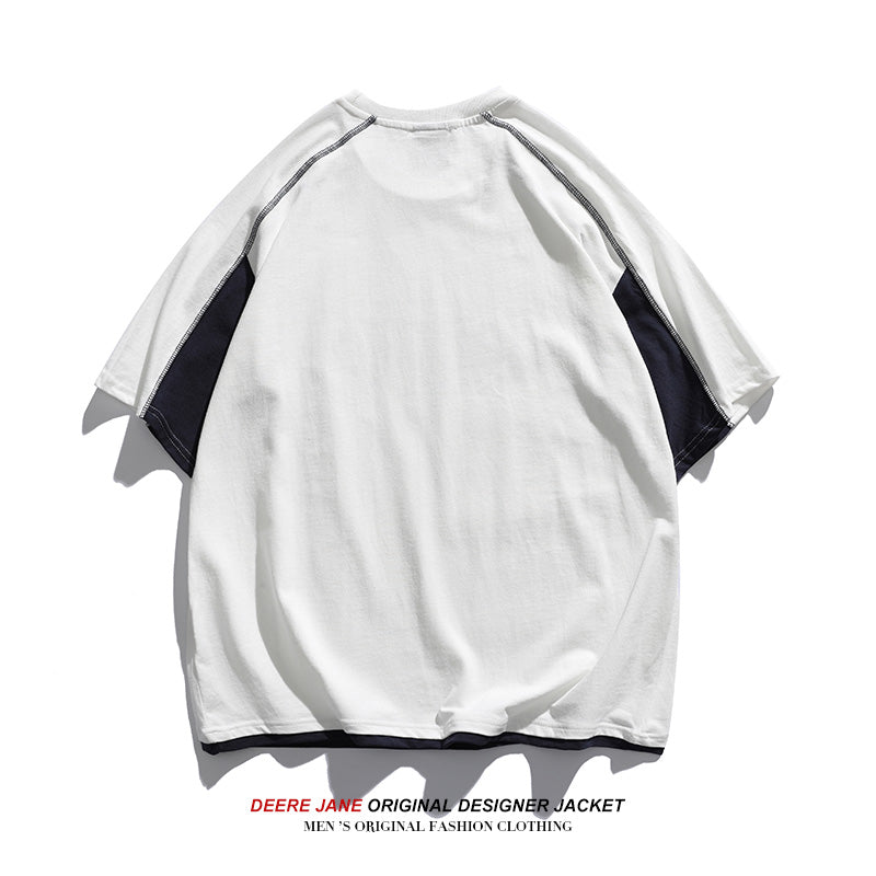 Men's T-Shirts Summer Short-Sleeved T-shirt Men's Loose All-Matching