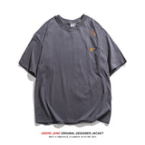 Men's T-Shirts Loose Short-Sleeved T-shirt Men's Summer All-Matching