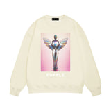 Purple Brand Sweatshirt Loose Crew Neck Sweater