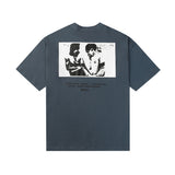 ERD T Shirts Short Sleeve Cartoon Print Loose-Fitting Casual T-shirt