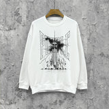 Purple Brand Sweatshirt Loose Crew Neck Sweater
