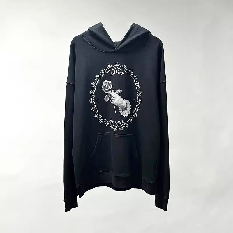 Men Vintage T-Shirts vintage dove vintage hooded sweater wash water do old casual
