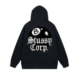 Stussy Hoodie Zip Cardigan Hooded Sweater