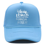 Stussy Hat Sun Cap Summer Print Baseball Cap Casual Sun Cap Outdoor