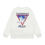 Casablanca Long sleeve T-shirt Print Crew neck Casual